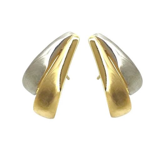 Premium collection- Mix Earring - Gold and Silver Color