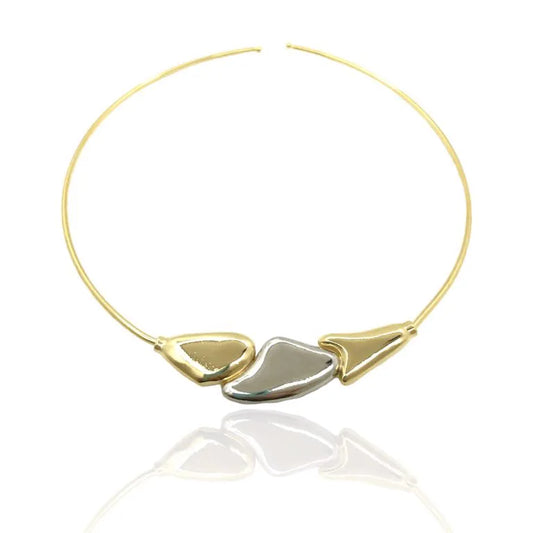 Premium collection - Mix necklace - Gold and Siver Color