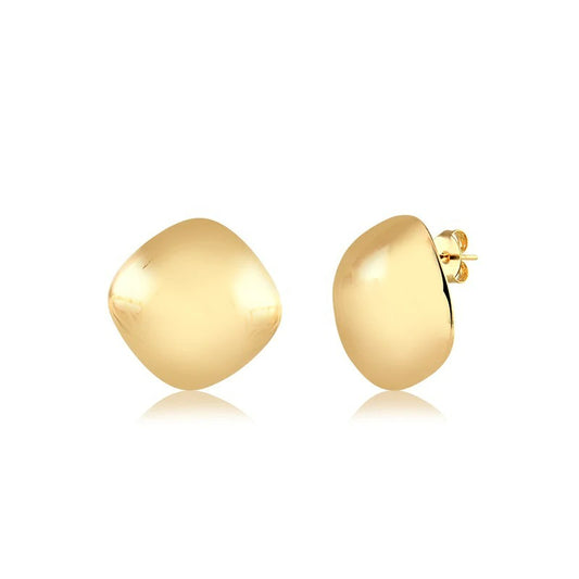 Square Earring - Gold Color